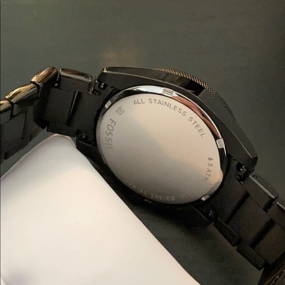 Fossil Watch Black & Rose Gold - Picture 6 of 7